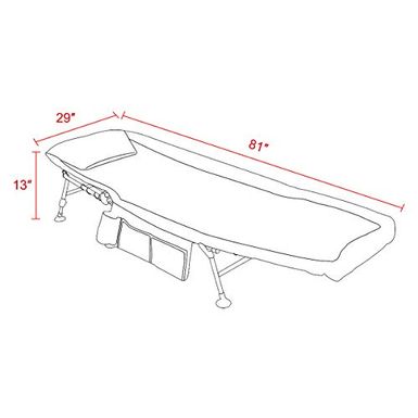 timber ridge camping bed