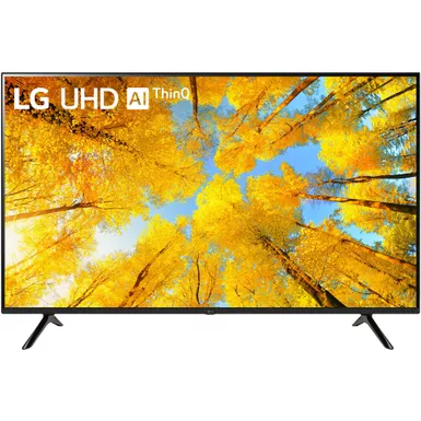 image of LG 50" Class UQ7570 PUJ series LED 4K UHD Smart webOS 22 TV, Black with sku:00gt28-ingram