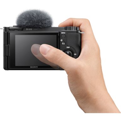 Alt View Zoom 17. Sony - Alpha ZV-E10 Mirrorless Vlog Camera - Body Only - Black