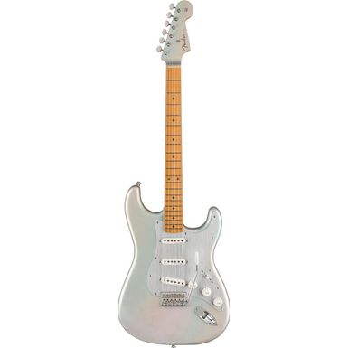 image of Fender H.E.R. Stratocaster Electric Guitar, Maple Fingerboard, Chrome Glow with sku:fe0140242343-adorama