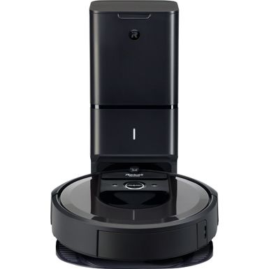image of iRobot - Roomba i7+ (7550) Wi-Fi Connected Self-Emptying Robot Vacuum - Charcoal with sku:bb21074419-6280529-bestbuy-irobot