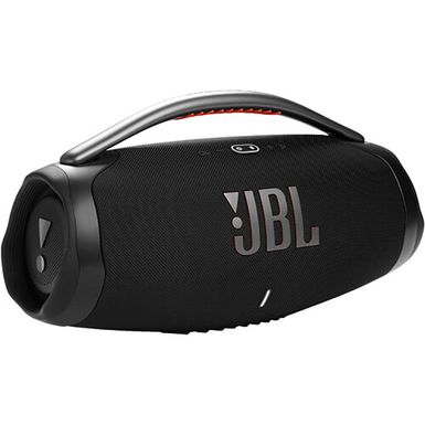 image of JBL Lifestyle Black Boombox 3 Bluetooth Speaker with sku:boombox3blk-electronicexpress