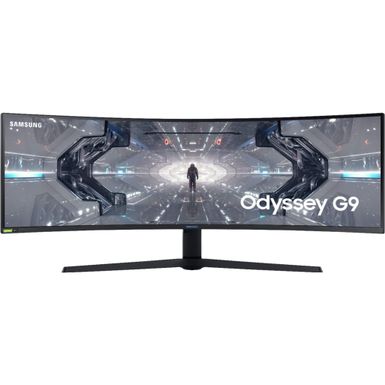 image of Samsung Odyssey G9 C49G97TSSN - G9 Series - QLED monitor - curved - 49" - HDR with sku:bb21625485-6425569-bestbuy-samsung