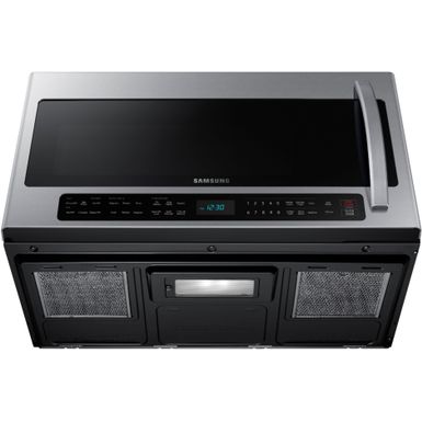 Alt View Zoom 16. Samsung - 2.1 Cu. Ft. Over-the-Range Microwave with Sensor Cook - Stainless steel