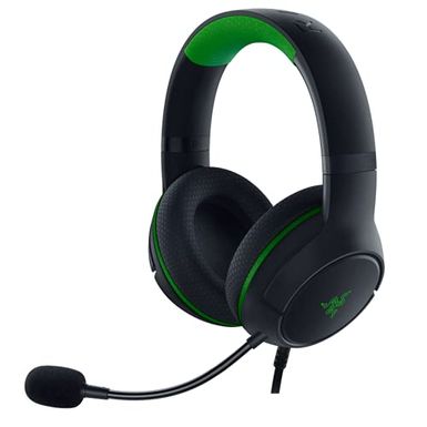 image of Razer Kaira X Wired Headset for Xbox Series X | S: TriForce Titanium 50mm Drivers - HyperClear Cardioid Mic - Flowknit Memory Foam - On-Headset Controls - PC, Mac, Consoles, and Mobile Devices - Black with sku:b09dhnq8fv-amazon