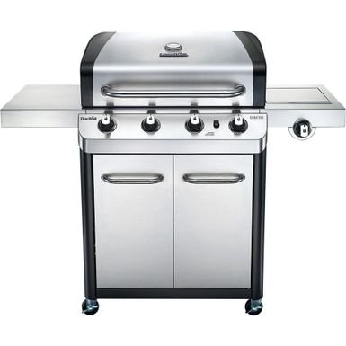 image of Char-Broil - Signature Gas Grill - Silver/black with sku:bb20741027-5669710-bestbuy-charbroil
