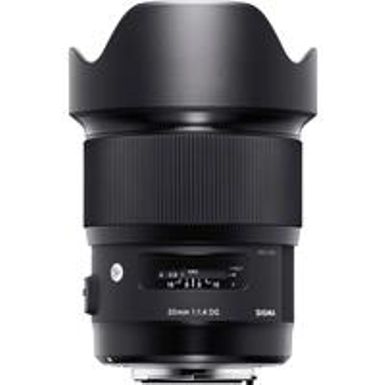 image of Sigma 20mm f/1.4 DG HSM ART Lens for Nikon DSLR Cameras with sku:sg2014nk-adorama