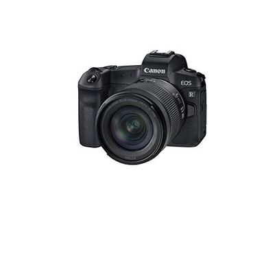 image of Canon - EOS R Mirrorless 4K Video Camera with RF 24-105mm f/4-7.1 IS STM Lens - Black with sku:bb21562122-6415568-bestbuy-canon
