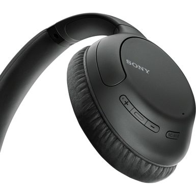 Alt View Zoom 13. Sony - WH-CH710N Wireless Noise-Cancelling Over-the-Ear Headphones - Black