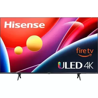 image of Hisense - 58" Class U6 Series Quantum 4K ULED Fire TV with sku:bb22304380-bestbuy