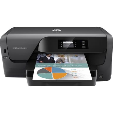 image of HP - OfficeJet Pro 8210 Wireless Inkjet Instant Ink Ready Printer - Black with sku:bb20057910-5536500-bestbuy-hp