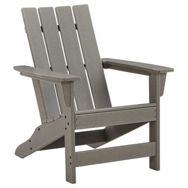 image of Gray Visola Adirondack Chair with sku:p802-898-ashley