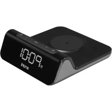 image of iHome - POWERVALET PRO 3 in 1 Magnetic Fast Wireless Charger - Black with sku:bb22067163-bestbuy