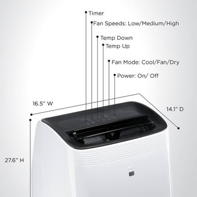 TCL 12,000 BTU Smart Portable Air Conditioner