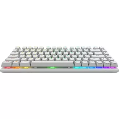 image of Alienware Pro Wireless Gaming Keyboard - Lunar Light with sku:bb22262384-bestbuy