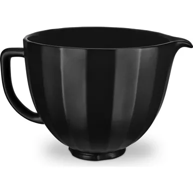 KitchenAid 5-Qt. Ceramic Bowl for Tilt-Head Stand Mixers, Black Shell