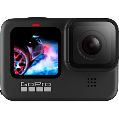 image of GoPro - HERO9 Black 5K and 20 MP Streaming Action Camera - Black with sku:bb21628538-6427120-bestbuy-gopro
