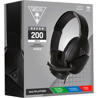 Alt View Zoom 16. Turtle Beach - Recon 200 Gen 2 Powered Gaming Headset for Xbox One & Xbox Series X|S, PlayStation 4, PlayStation 5 and Nin