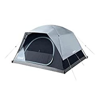 image of Coleman Skydome Camping Tent with LED Lighting 4 Person with sku:b09hmzh8yd-amazon