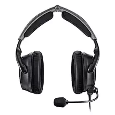 image of Bose A30 Aviation Headset, Lightweight Comfortable Design, Adjustable ANR and Noise Cancelling XLR (5 pin) - Black with sku:b0bvbyr1b7-amazon