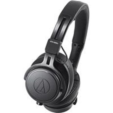image of Audio-Technica M Series Remastered ATH-M60x Closed-Back On-Ear Dynamic Monitor Headphones with Detachable Cables, Black with sku:atathm60x-adorama