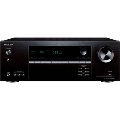 image of Onkyo - TX-NR5100 80W 7.2-Ch. with Dolby Atmos Home Theater and Gaming AV Receiver with Alexa Compatible - Black with sku:bb21518745-6405425-bestbuy-onkyo