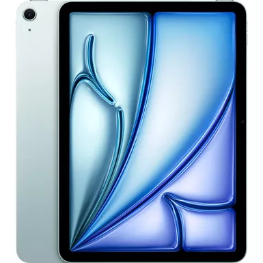 image of Apple - 11-inch iPad Air M2 chip Wi-Fi 128GB - Blue with sku:muwd3ll/a-streamline