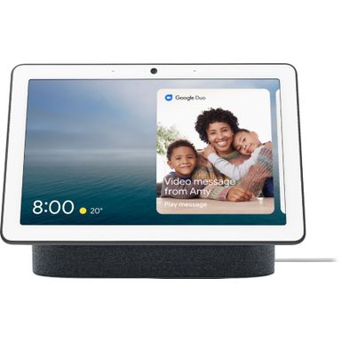 Alt View Zoom 14. Nest Hub Max Smart Display with Google Assistant - Charcoal