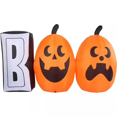 4-Ft. Tall Pre-lit Inflatable Boo Sign