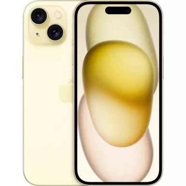 image of Apple - iPhone 15 128GB Yellow (Universal) with sku:bb21578328-bestbuy