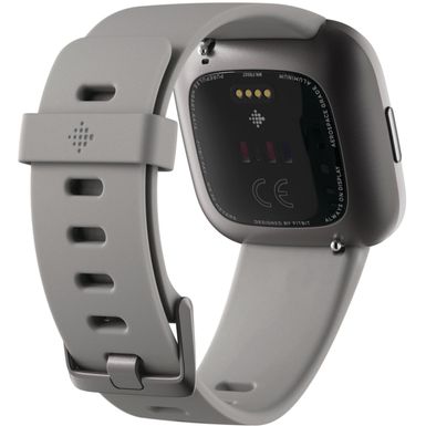 Back Zoom. Fitbit - Versa 2 Health & Fitness Smartwatch - Mist Gray