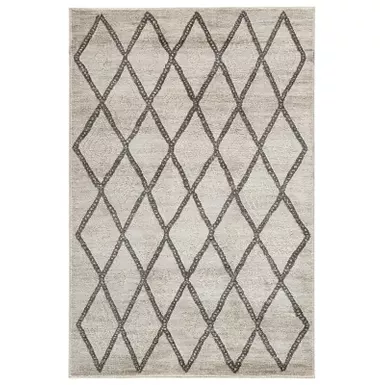 Cream/Gray Jarmo Medium Rug