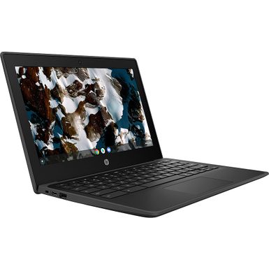 Rent to own HP - Chromebook 11 G9 EE 11.6' Chromebook - Intel Celeron - 4  GB Memory - 32 GB eMMC - Black - FlexShopper