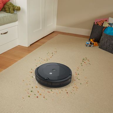 Alt View Zoom 18. iRobot - Roomba 694 Wi-Fi Connected Robot Vacuum - Charcoal Grey