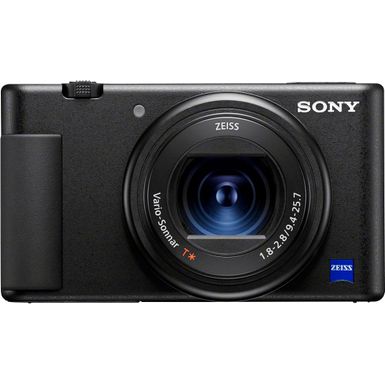 Angle Zoom. Sony - ZV-1 20.1-Megapixel Digital Camera for Content Creators and Vloggers - Black