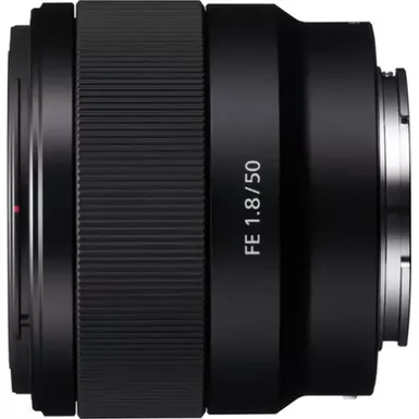 image of Sony - FE 50mm f/1.8 Standard Prime Lens for E-mount Cameras - Black with sku:iso5018fe-adorama