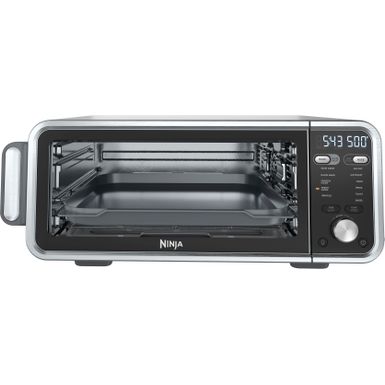 image of Ninja - Foodi Convection Toaster Oven with 11-in-1 Functionality with Dual Heat Technology and Flip functionality - Silver with sku:bb21803112-6471088-bestbuy-ninja