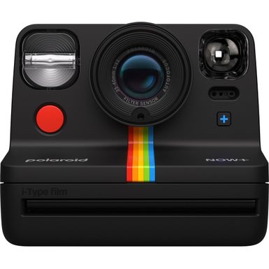 image of Polaroid - Now+ Instant Film Camera Generation 2 - Black with sku:bb22098650-6536310-bestbuy-polaroid
