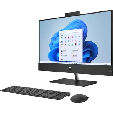 image of HP - Pavilion 32" 4K UHD All-In-One - Intel Core i5 - 16GB Memory - 1TB SSD - Sparkling Black with sku:bb21958218-bestbuy