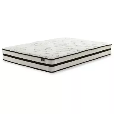 image of White Chime 10 Inch Hybrid Twin Mattress/ Bed-in-a-Box with sku:m69611-ashley