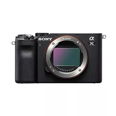 Sony - Alpha 7C Full-frame Mirrorless Camera - Black