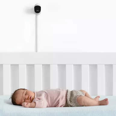 image of Owlet Dream Duo 2 Smart Baby Monitor: FDA-Cleared Dream Sock and Owlet Cam 2 HD Wi-Fi Video - Mint with sku:bb22066883-bestbuy