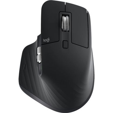 image of Logitech - MX Master 3 Wireless Laser Mouse - Black with sku:bb21292346-6366554-bestbuy-logitech