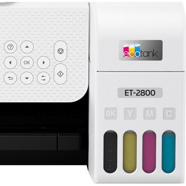 Alt View Zoom 26. Epson - EcoTank ET-2800 Wireless All-in-One Supertank Inkjet Printer - White