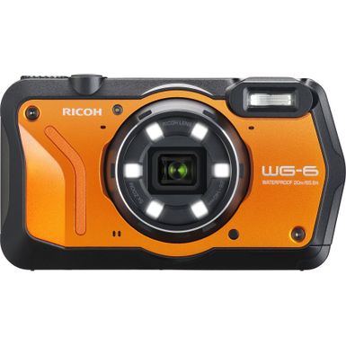 image of Ricoh - WG-6 20mp Waterproof Digital Camera with sku:ircwg6or-adorama