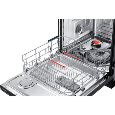Alt View Zoom 20. Samsung - StormWash 24" Top Control Built-In Dishwasher with AutoRelease Dry, 3rd Rack, 48 dBA - Black stainless steel