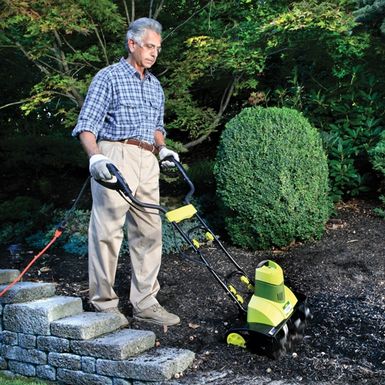 Rent to own Sun Joe Tiller Joe Max 9 AMP Electric Garden Tiller