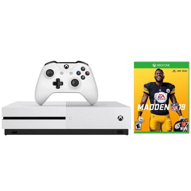 Microsoft - Xbox One S 1TB Console with Madden NFL 19