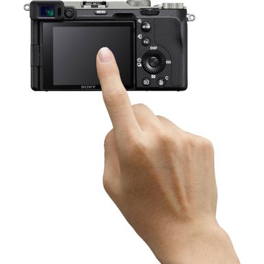 Alt View Zoom 12. Sony - Alpha 7C Full-frame Mirrorless Camera - Silver