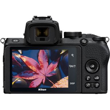 Back Zoom. Nikon - Z50 Mirrorless Camera Two Lens Kit with NIKKOR Z DX 16-50mm f/3.5-6.3 VR and NIKKOR Z DX 50-250mm f/4.5-6.3 VR Lenses - B